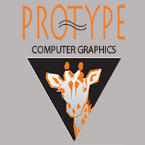protype computer graphics logo