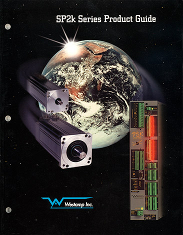 Westamp SP2k Servo Motor Catalog Cover