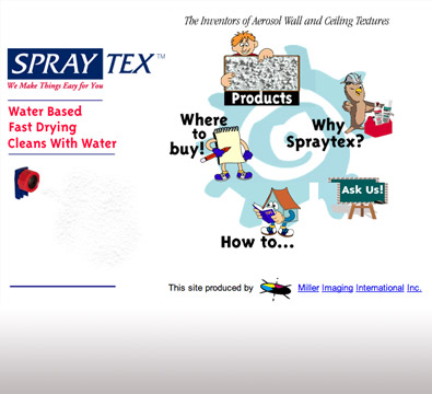 spraytex home page